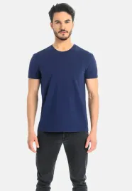 t-shirt-meski-bawelniany-luca-niebieski