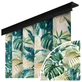 zaslona-na-tasmie-140x250-na-zabki-agrafki-tunel-monstera-liscie-zaslony