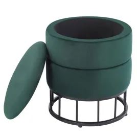 pufa-zielona-welurowa-z-funkcja-schowka-wysoka-42cm-okragla-do-salonu