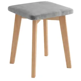 taboret-drewniany-dab-zloty-craft-z-obitym-miekkim-siedziskiem-szarym