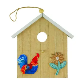 drewniana-ozdobna-zawieszka-domek-dekoracja-wielkanocna-z-kogutem-16-cm