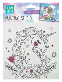 canvas-unicorn-kwiaty-zestaw-do-malowania-zielona