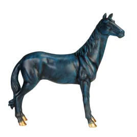 figurka-dekoracyjna-kon-granatowo-zlota-ozdoba-symbolizujaca-wolnosc