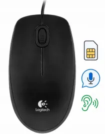 mysz-przewodowa-logitech-b100-oem-optyczna-podsluch-ukryty-sim-pluskwa-mini