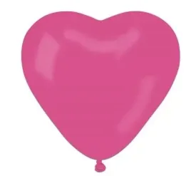 balony-pastelowe-serce-bez-ndr-ciemny-roz-50szt