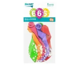 balony-cyfra-6-mix-30cm-5szt-godan