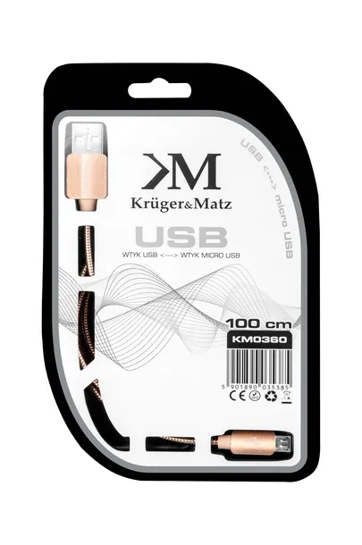 kabel-usb-micro-usb-1m-krugerandmatz-km0360-kolor-zloty