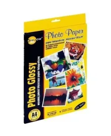 papier-foto-a4-20ark-blyszczacy-130g-yellow-one-y