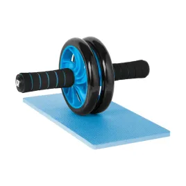 kolo-roller-do-cwiczen-miesni-brzucha-ab-wheel-kolko-podwojne-z-mata-rebel