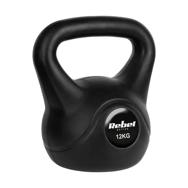 Kettlebell 12kg kettle hantel obciążenie odważnik kula do ćwiczeń ABS Rebel