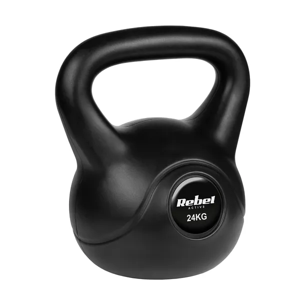 Kettlebell 24kg kettle hantel obciążenie odważnik kula do ćwiczeń ABS Rebel