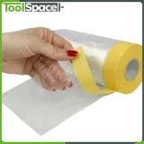 folia-malarska-ochronna-z-tasma-toolspace-110cm-x33m-antychlap-speedy-mask-stan-nowy-szerokosc-1-1-m