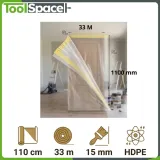 folia-malarska-ochronna-z-tasma-toolspace-110cm-x33m-antychlap-speedy-mask-stan-nowy-informacje-dodatkowe-z-paskiem-tasmy-maskujacej