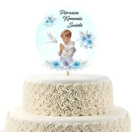 topper-papierowy-komunia-swieta-chlopiec-w-albie-20-x-10-cm