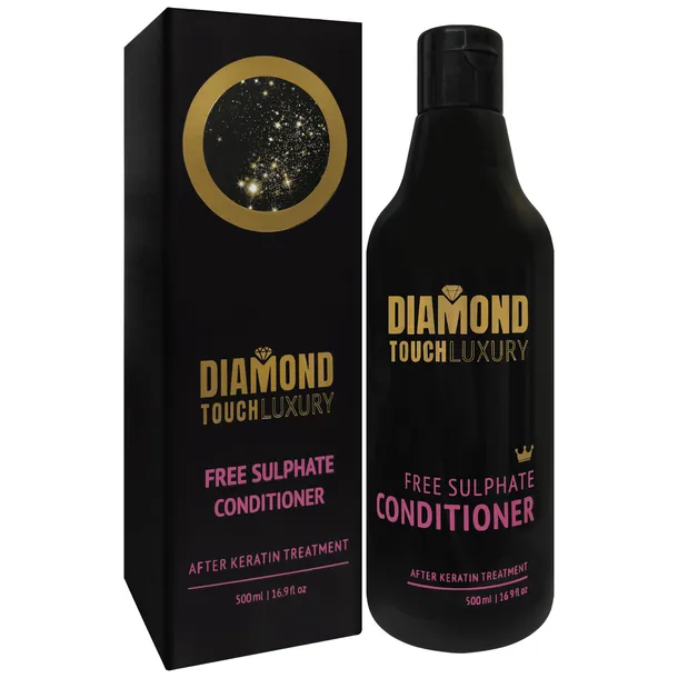 Diamond Touch Luxury Sulphate Free - odżywka z proteinami soi, 500ml