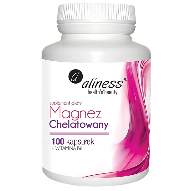 Aliness Magnez Chelatowany diglicynian 101 mg 100 kapsułek