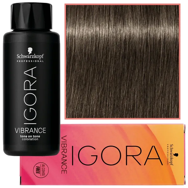 Schwarzkopf Igora Vibrance Półtrwała 7-1 Średni Blond Cendre