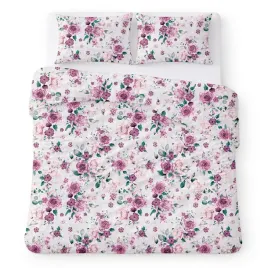 posciel-bawelniana-200x220-biala-w-rozowe-kwiaty-romantyczny-cotton-home