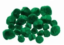 pompony-puszyste-zielone-24szt-brewis