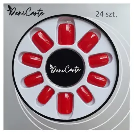 denicarte-9548-krotkie-samoprzylepne-tipsy-do-paznokci-czerwone-24-szt