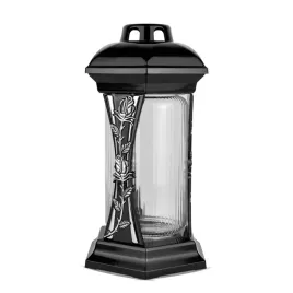 znicz-elegancki-znicz-kapliczka-31-cm-znicze-na-grob-artystyczny-srebrny-r1