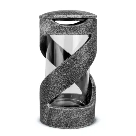 znicz-elegancki-zywiczny-27-cm-srebrny-znicz-na-cmentarz-artystyczny-nastro