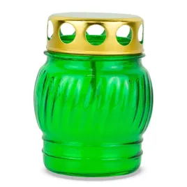 znicz-szklany-zalewany-10-cm-zielony-dp67-znicz-z-metalowym-kapturkiem