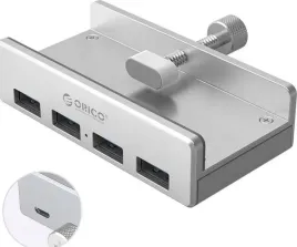 orico-hub-4-porty-usb-3-1-przykrecany-srebrny-metalik