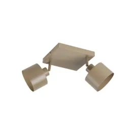 kinkiet-e27-led-elza-ruchomy-x2-bezowy