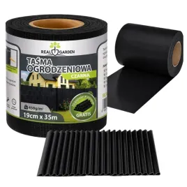 tasma-ogrodzeniowa-19-cm-x-35-m-oslona-na-plot-uv-20-klips-czarn