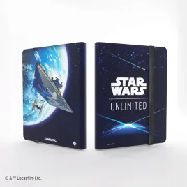 gamegenic-star-wars-unlimited-card-game-18-pocket-album-card-back-blue