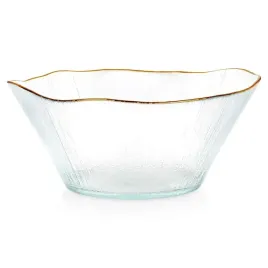 miska-salatkowa-szklana-zlota-21-cm-12-l-vilde