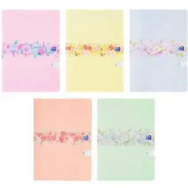 brulion-b5-96k-kratka-floral-5szt-oxford-oxford