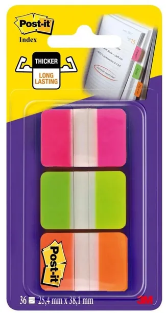 znaczniki-paskowe-3-kolory-post-it-stan-nowy
