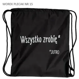 worek-plecak-czarny-wszystko-zrobie-jutro-pajacyk