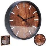 zegar-scienny-czarny-295-cm-vilde-kolor-brazowy