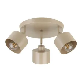kinkiet-e27-led-elza-ruchomy-x3-bezowy-okragly