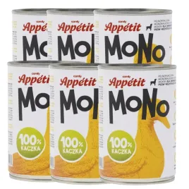 comfy-appetit-mono-kaczka-monoproteinowa-karma-mokra-dla-psa-puszka-6x400g