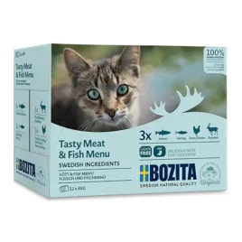 bozita-dla-kota-pakiet-12szt-mieso-i-ryby-w-sosie