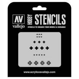 vallejo-st-afv001-stencils-assorted-german-wwii-tank-markings
