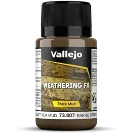 vallejo-73-807-weathering-fx-thick-mud-european-40-ml