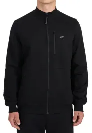 bluza-meska-rozpinana-ze-stojka-4fwmm00tswsm2547-czarna