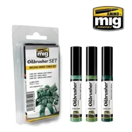 ammo-oilbrusher-set-mechas-green-tones-set