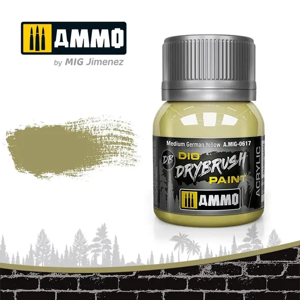 ammo-dio-drybrush-medium-german-yellow-marka-ammo-mig-jimenez