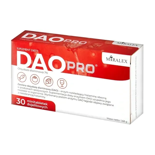 DAOpro, minitabletki dojelitowe, 30 sztuk