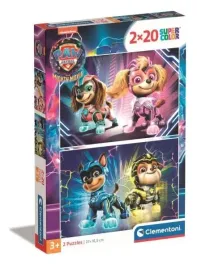puzzle-2x20-super-kolor-psi-patrol-clementoni
