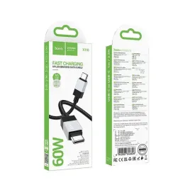 hoco-kabel-typ-c-do-typ-c-3a-60w-x110-1-m-czarny