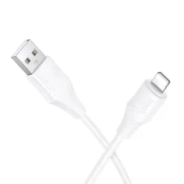 kabel-silikonowy-usb-a-do-lightning-hoco-24a-1-m-x124-bialy
