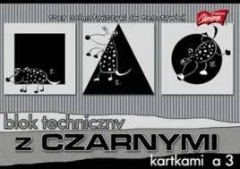 paczka-blok-techniczny-a3-10k-czarne-kartki-unipap-10-sztuk