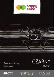 paczka-blok-techniczny-czarny-a3-170g-happy-color-10sztuk